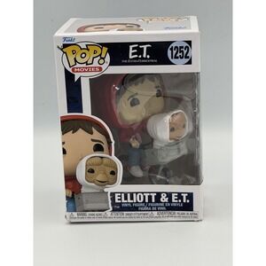 Funko Pop Movies Elliott & E.T. #1252 ET Extra Terrestrial Vinyl Figure  READ
